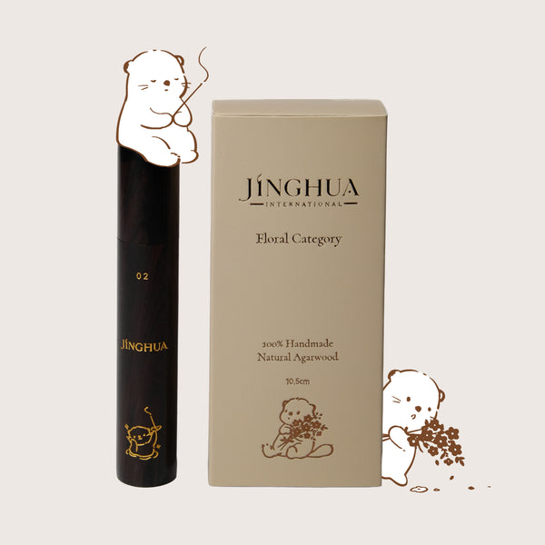 Floral Agarwood Incense Sticks — 30 Sticks