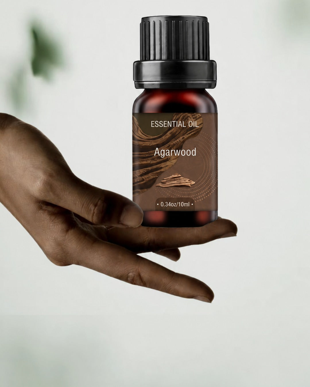 Agarwood aromatherapy oil, 10 mL bottle