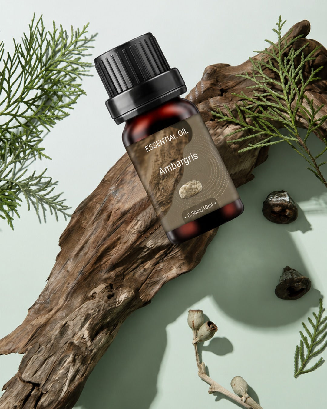 Ambergris aromatherapy oil, 10 mL bottle