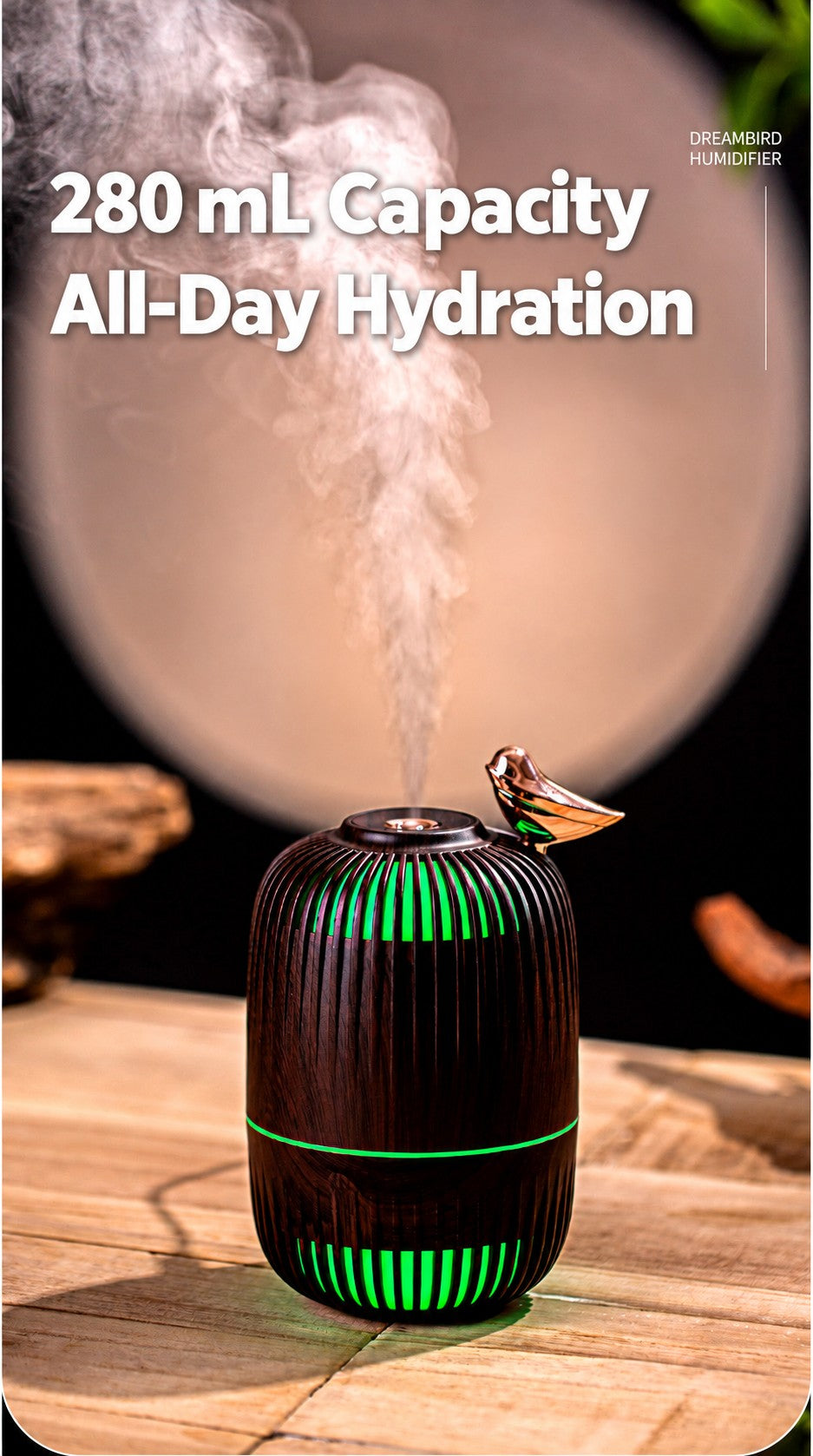 Dreambird Aroma Diffuser with 280 mL tank